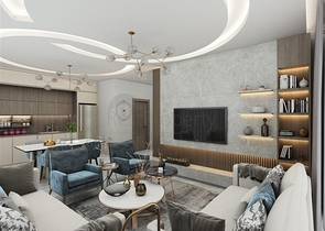 Роскошный проект вилл в Каргыджаке