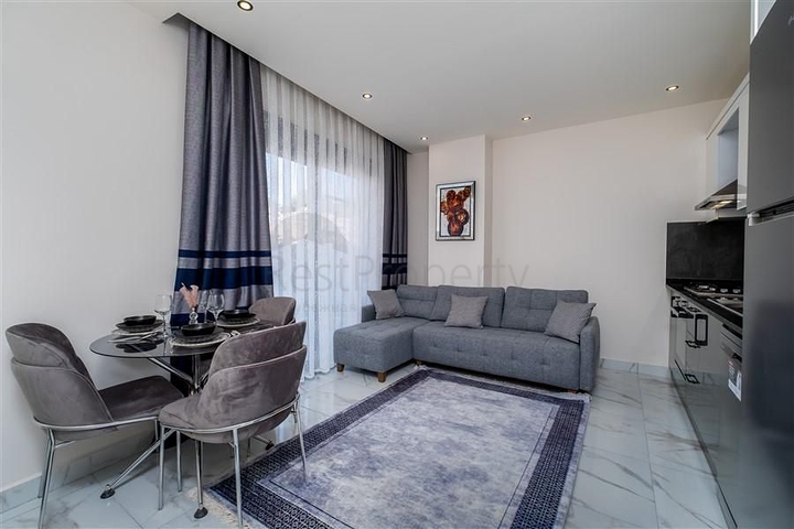 Апартаменты планировкой 1+1 в престижном районе Оба