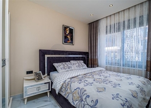 Апартаменты планировкой 1+1 в престижном районе Оба