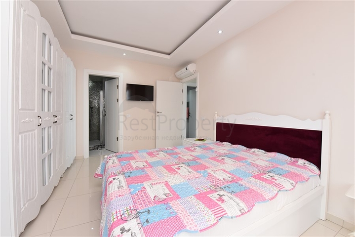 Квартира 2+1 с отдельной кухней в 125 м от моря в районе Махмутлар