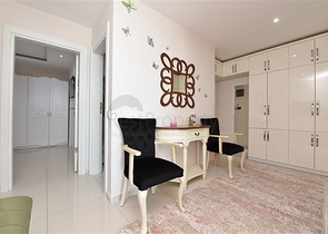 Квартира 2+1 с отдельной кухней в 125 м от моря в районе Махмутлар