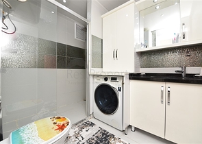 Квартира 2+1 с отдельной кухней в 125 м от моря в районе Махмутлар