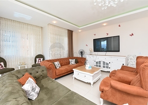 Квартира 2+1 с отдельной кухней в 125 м от моря в районе Махмутлар