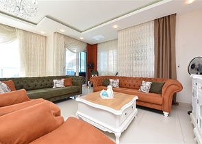 Квартира 2+1 с отдельной кухней в 125 м от моря в районе Махмутлар