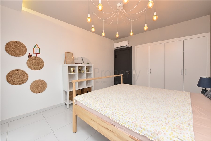 Садовый дуплекс в одном из лучших комплексов в районе Каргыджак