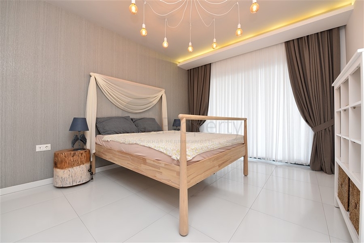 Садовый дуплекс в одном из лучших комплексов в районе Каргыджак