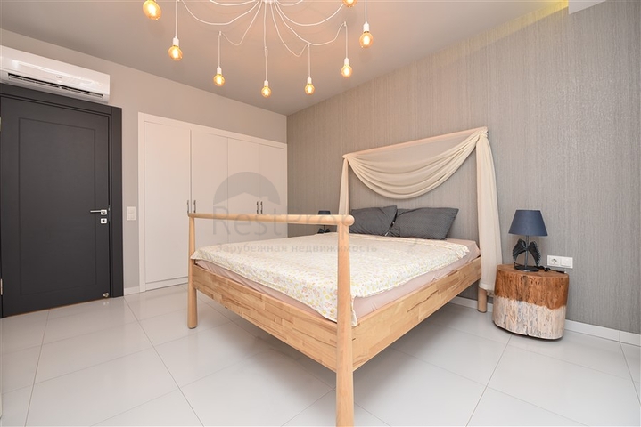 Садовый дуплекс в одном из лучших комплексов в районе Каргыджак