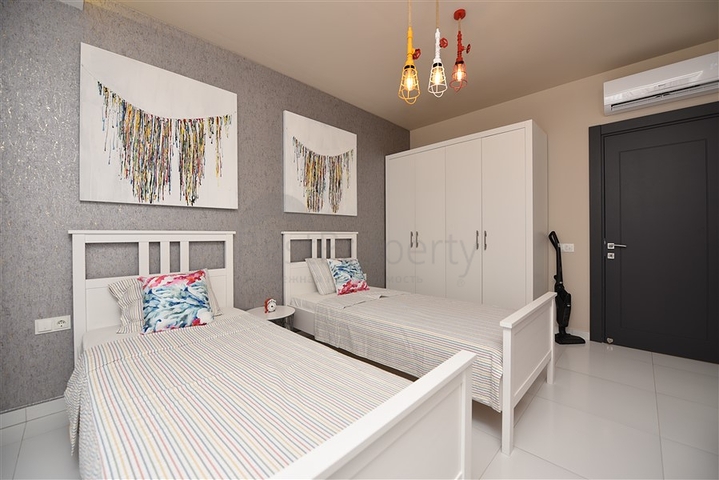 Садовый дуплекс в одном из лучших комплексов в районе Каргыджак