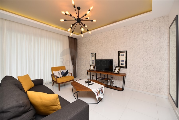 Садовый дуплекс в одном из лучших комплексов в районе Каргыджак