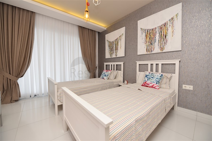 Садовый дуплекс в одном из лучших комплексов в районе Каргыджак