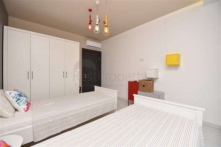 Садовый дуплекс в одном из лучших комплексов в районе Каргыджак