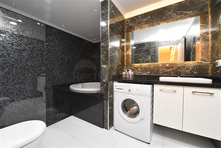 Садовый дуплекс в одном из лучших комплексов в районе Каргыджак