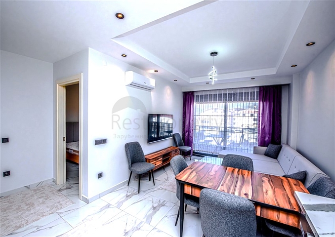 Квартира 1+1 в шикарном комплексе в районе Оба