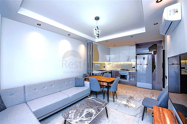 Квартира 1+1 в шикарном комплексе в районе Оба