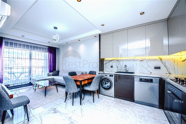 Квартира 1+1 в шикарном комплексе в районе Оба