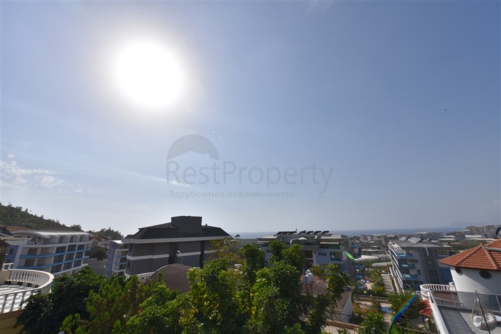 Вилла с видом на море в районе Каргыджак