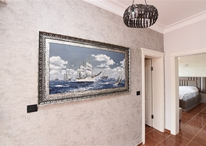 Вилла с видом на море в районе Каргыджак