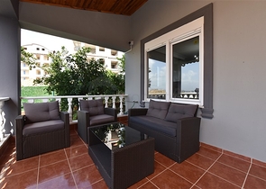 Вилла с видом на море в районе Каргыджак