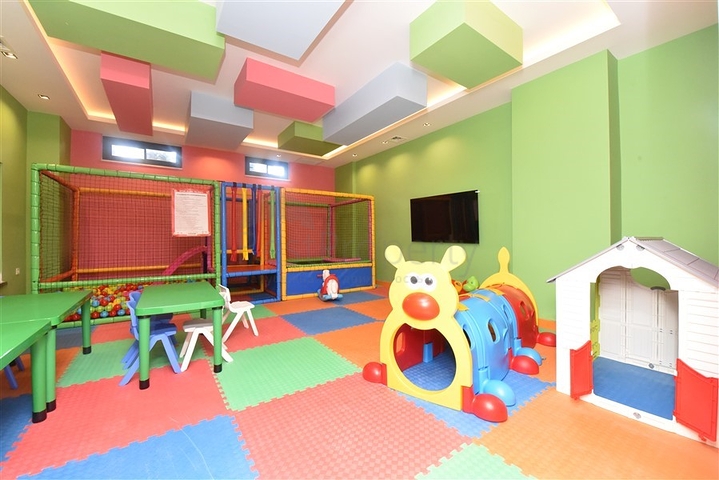 Апартаменты 2+1 в элитном жилом комплексе в Махмутларе