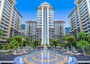 Премиальная квартира 1+1 в Махмутларе c собственной террасой 