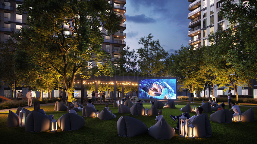 Проект предлагает безмятежный образ жизни в объятиях природы