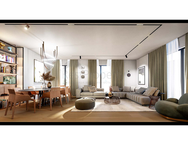 Проект предлагает безмятежный образ жизни в объятиях природы