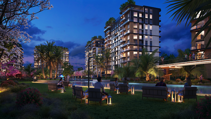 Проект предлагает безмятежный образ жизни в объятиях природы