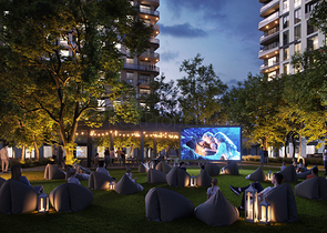 Проект предлагает безмятежный образ жизни в объятиях природы