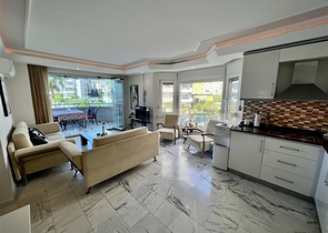 Апартаменты 3+1 в 50 м от пляжа в районе Тосмур