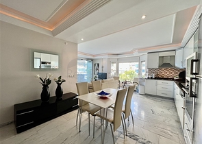 Апартаменты 3+1 в 50 м от пляжа в районе Тосмур