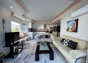 Апартаменты 3+1 в 50 м от пляжа в районе Тосмур