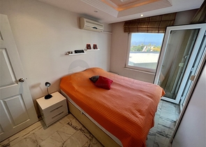 Апартаменты 3+1 в 50 м от пляжа в районе Тосмур