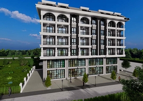 Новый жилой комплекс в районе Махмутлар