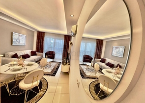 Апартаменты 1+1 в 50 метрах от Средиземного моря