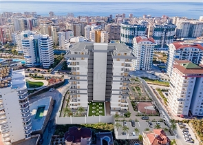 Продается квартира 1+1 в районе Махмутлар