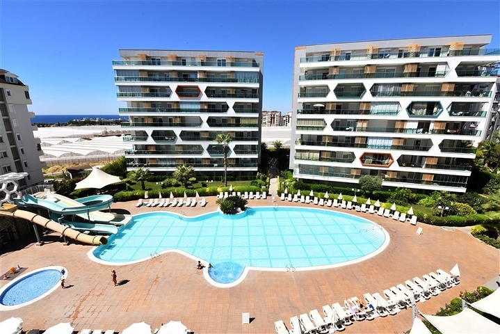 Квартира 1+1 в комплексе с отельной инфраструктурой в районе Авсаллар