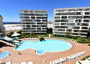 Квартира 1+1 в комплексе с отельной инфраструктурой в районе Авсаллар