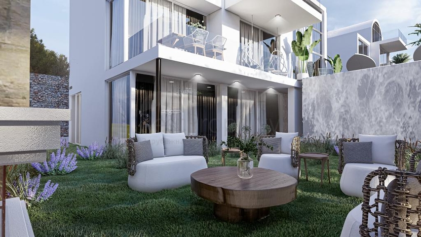 Шикарная вилла 4+1 с панорамным видом на море и на крепость 