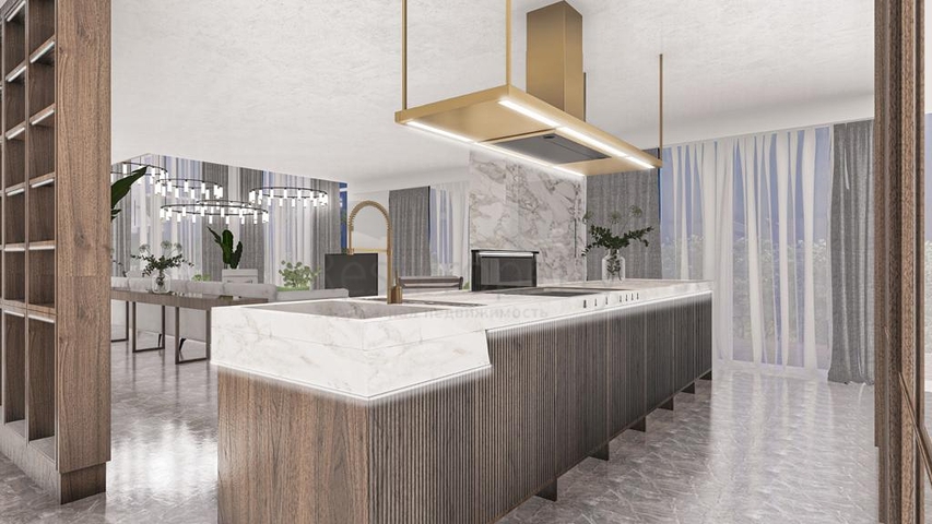 Шикарная вилла 4+1 с панорамным видом на море и на крепость 