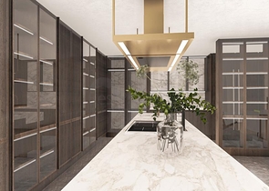 Шикарная вилла 4+1 с панорамным видом на море и на крепость 