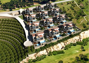 Шикарная вилла 4+1 с панорамным видом на море и на крепость 