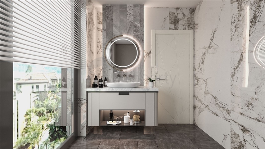 Проект виллы в районе Турклер в 150 м от моря