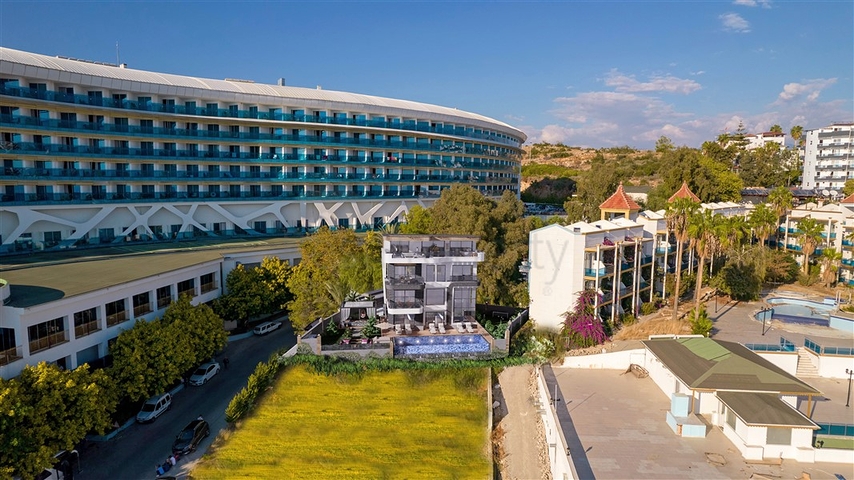 Проект виллы в районе Турклер в 150 м от моря