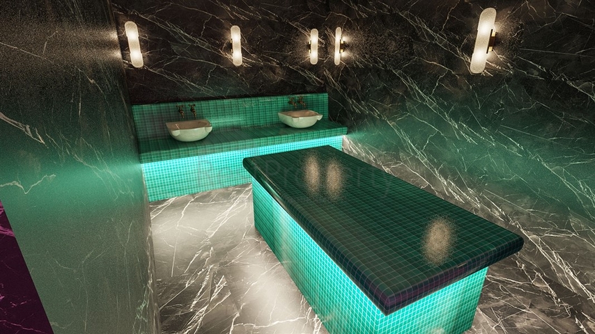 Проект виллы в районе Турклер в 150 м от моря