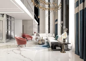 Проект виллы в районе Турклер в 150 м от моря