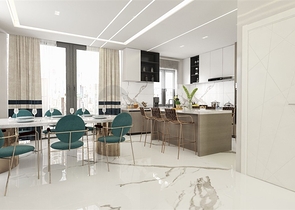 Проект виллы в районе Турклер в 150 м от моря