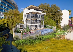 Проект виллы в районе Турклер в 150 м от моря