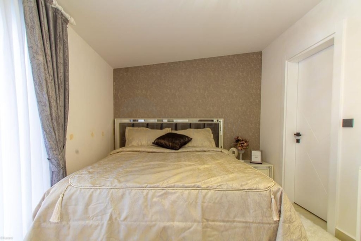 Пентхаус 2+1 с мебелью в 400 м от пляжа Каргыджак