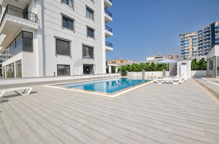 Пентхаус 2+1 с мебелью в 400 м от пляжа Каргыджак