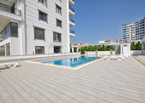 Пентхаус 2+1 с мебелью в 400 м от пляжа Каргыджак